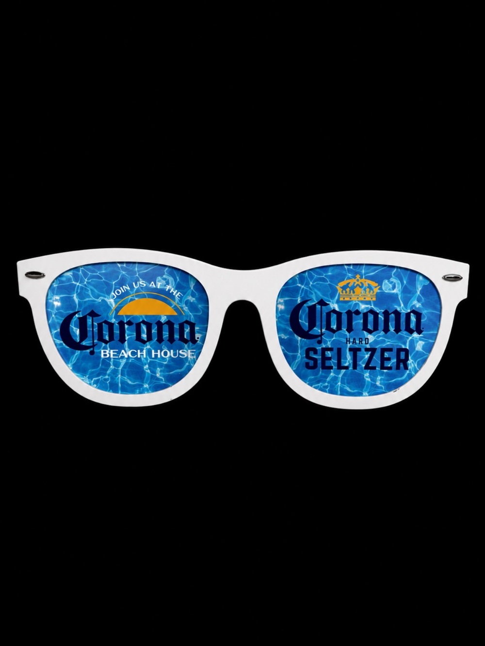 Corona Beach House & Corona Hard Seltzer Oversized Sunglasses Sign